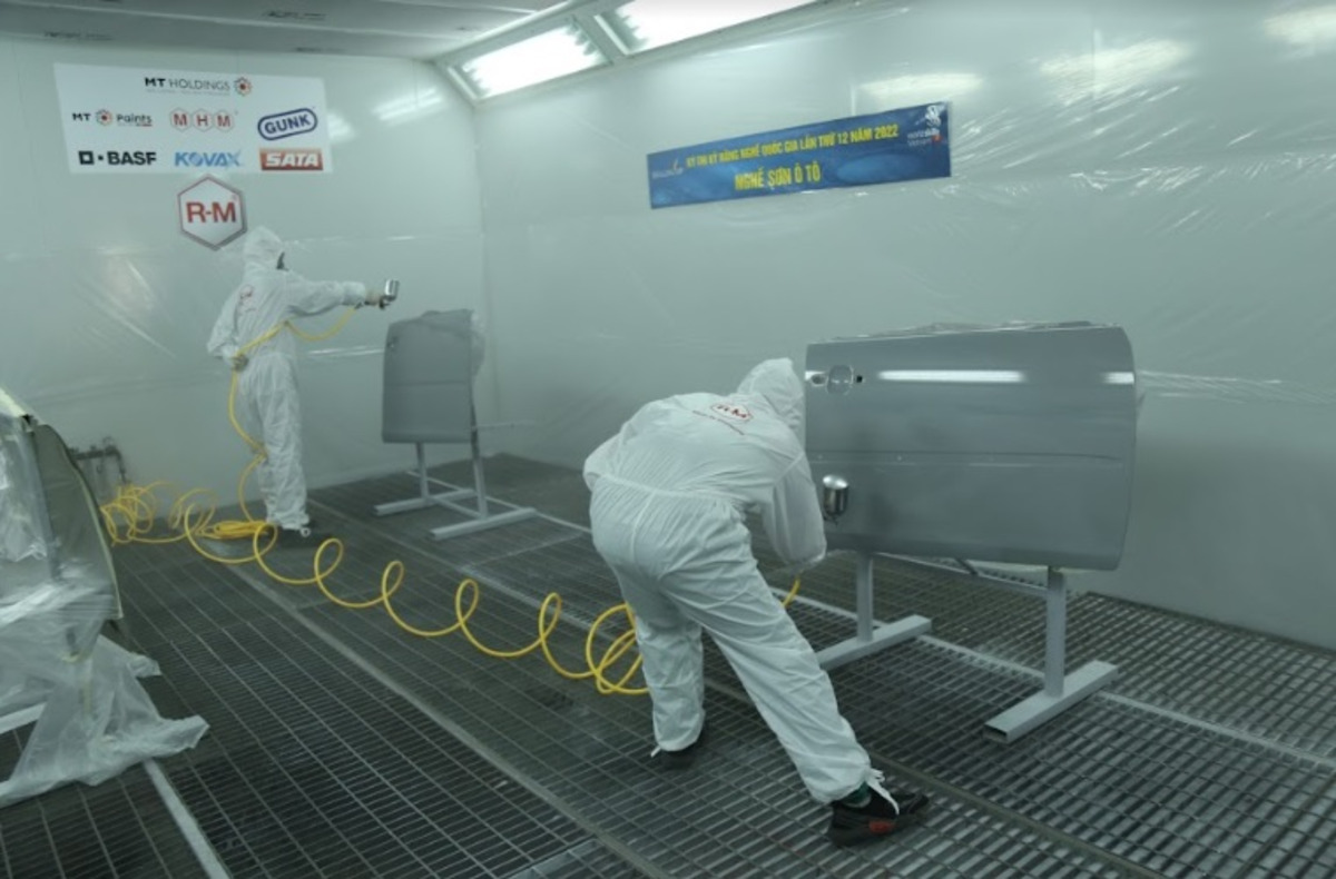 cong thuc pha son o to theo tung he son pho bien Công thức pha sơn ô tô theo từng hệ sơn phổ biến