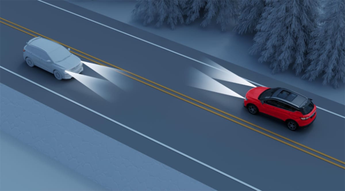 Hệ thống điều khiển đèn pha thông minh (IHBC) – Geely Coolray Hệ thống điều khiển đèn pha thông minh (IHBC) – Geely Coolray